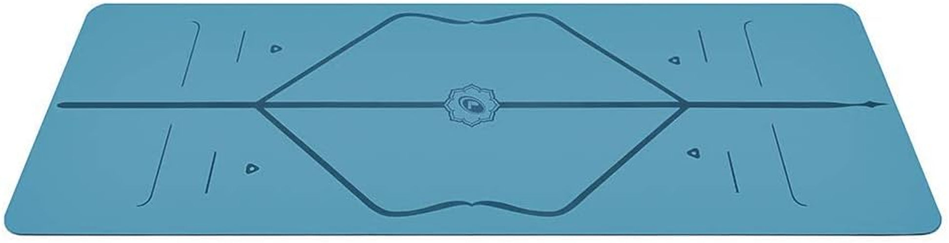Original Yoga Mat – Free Yoga Bag Included - Patented Alignment System, Warrior-Like Grip, Non-Slip, Eco-Friendly, Sweat-Resistant, Long, Wide, 4.2Mm Thick Mat for Comfort